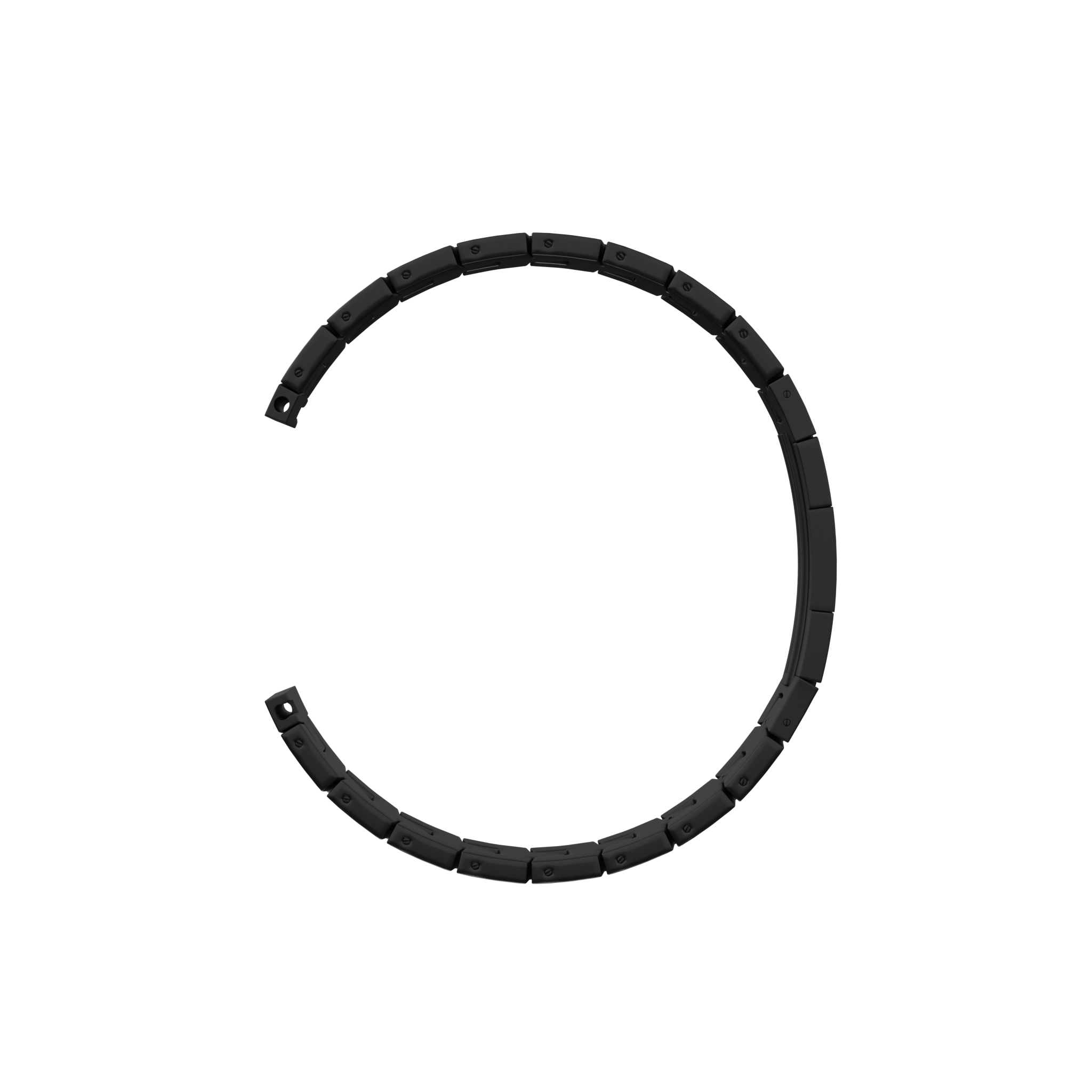 Suunto Vertical Titanium Grain Strap (Flat Buckle) (Graphite)