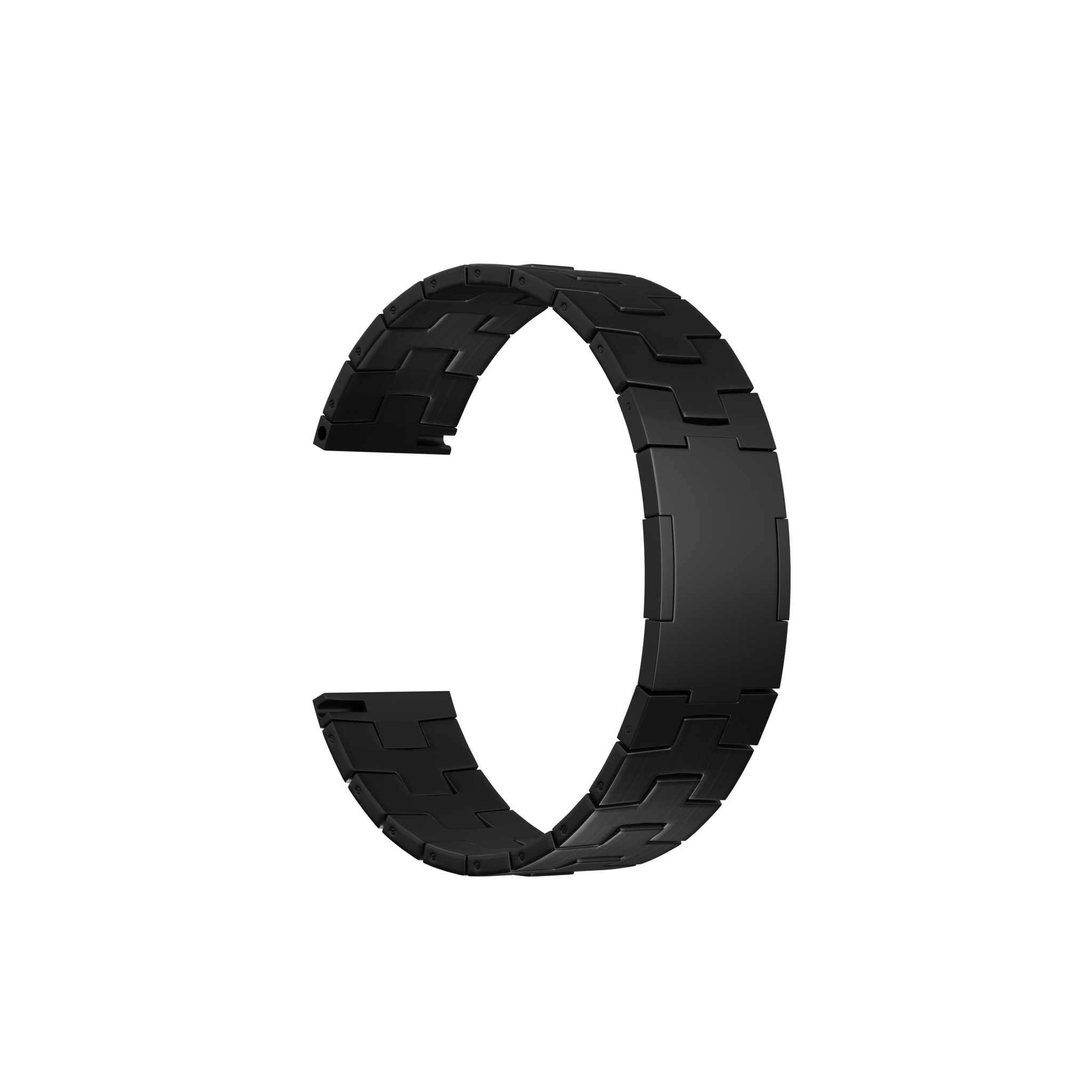 CMF Watch Pro 2 Titanium Grain Strap (Flat Buckle) (Black)