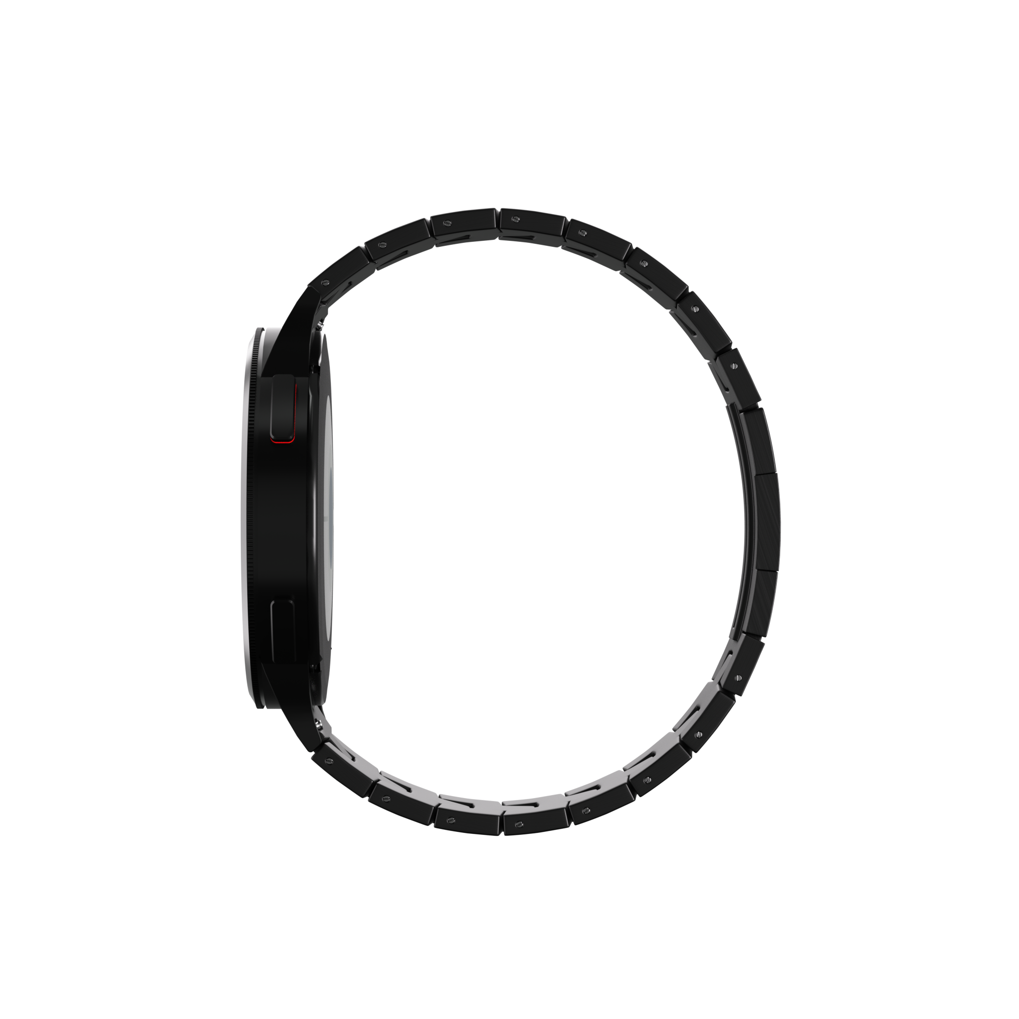 Bracelet titane granulaire Huawei Watch GT 5 Pro - 46mm- cierre plano (noir)