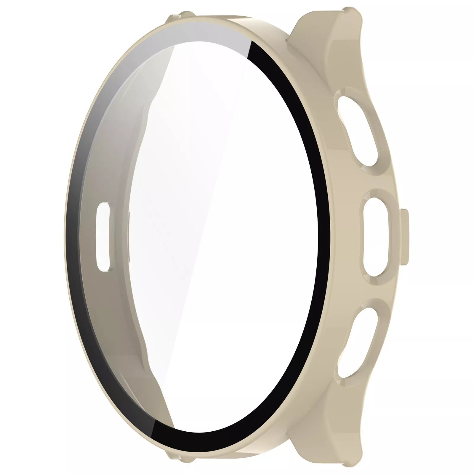 Coque rigide avec verre Garmin Venu 3s (beige)