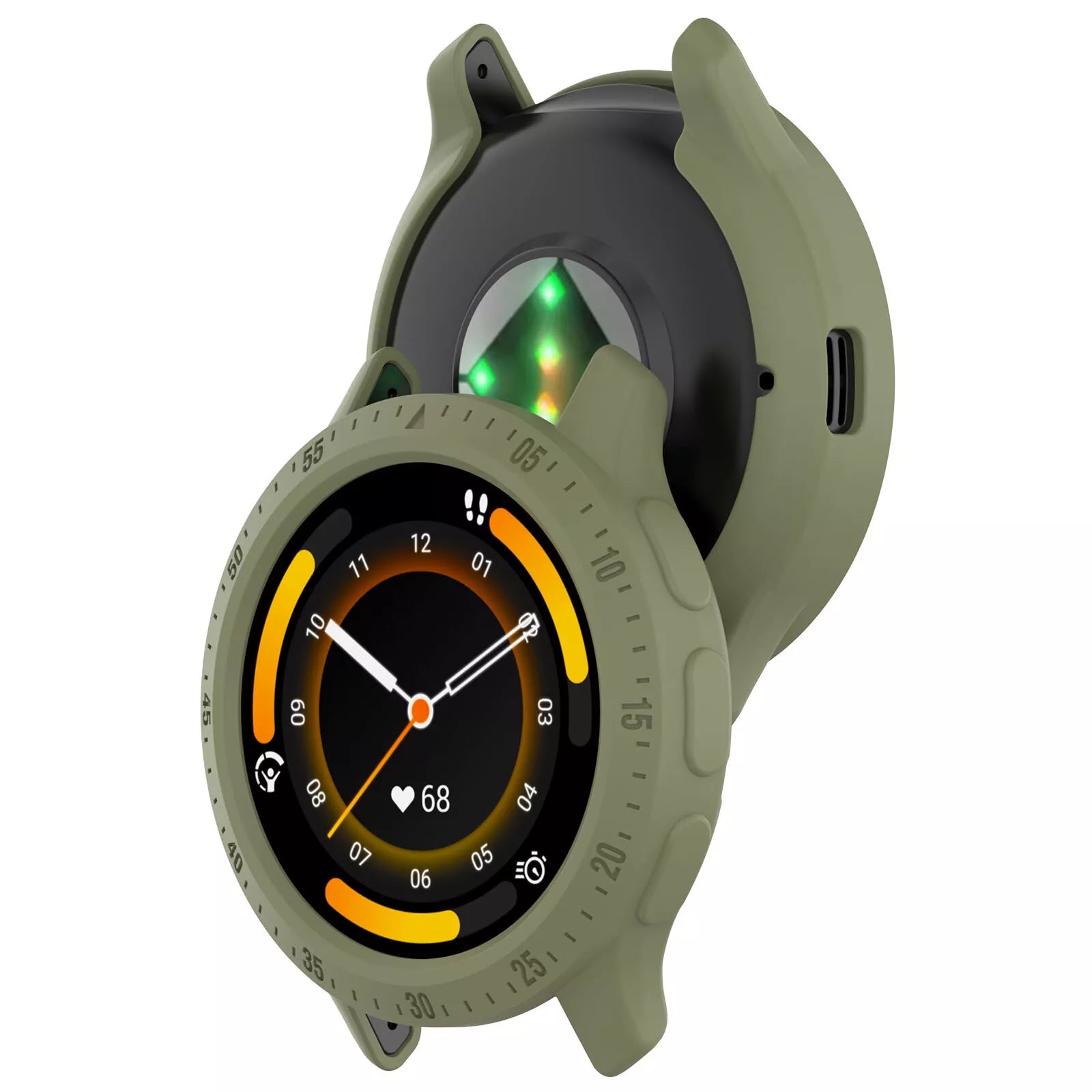 Coque TPU robuste Garmin Venu 3 (vert)