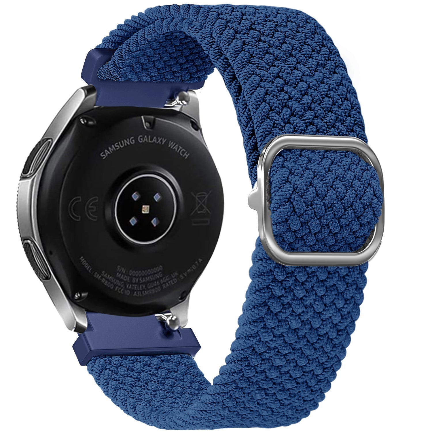 Bracelet nylon réglable Huawei Watch GT 5 - 46mm (bleu)