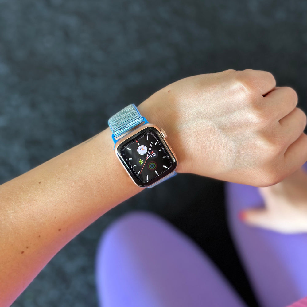 Bracelet nylon Apple Watch Ultra (bleu)