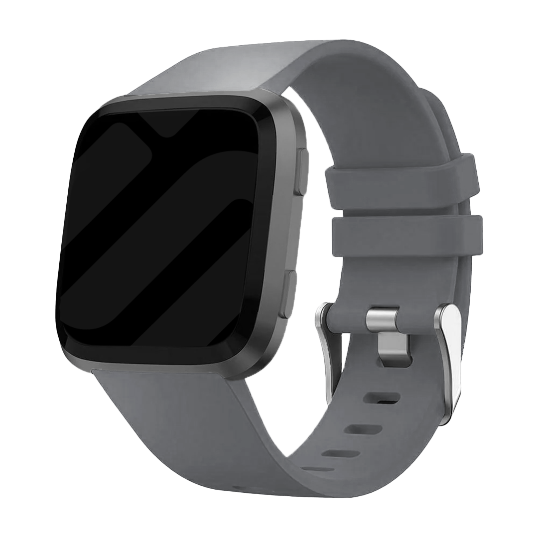 Bracelet silicone Fitbit Versa (gris)