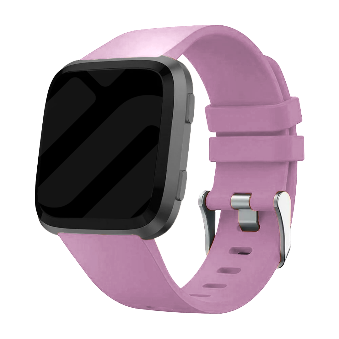 Bracelet silicone Fitbit Versa (vieux rose)
