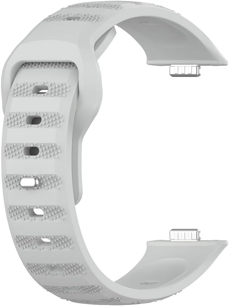 Bracelet silicone Outdoor Huawei Watch Fit 4 (gris)