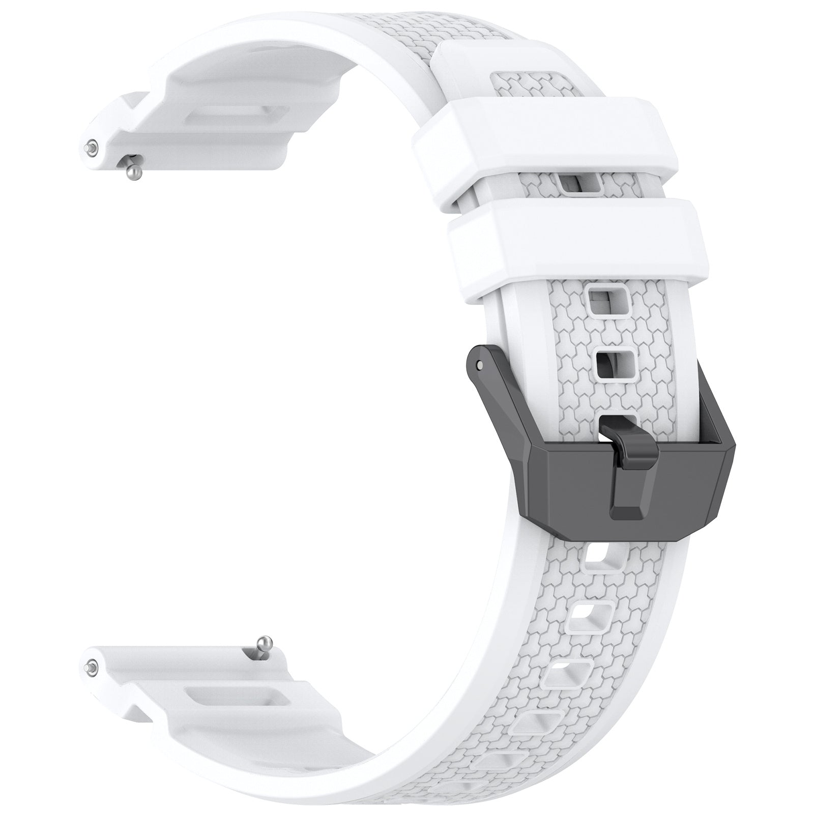 Coros Apex 4 - 46mm Silicone Strap (White)