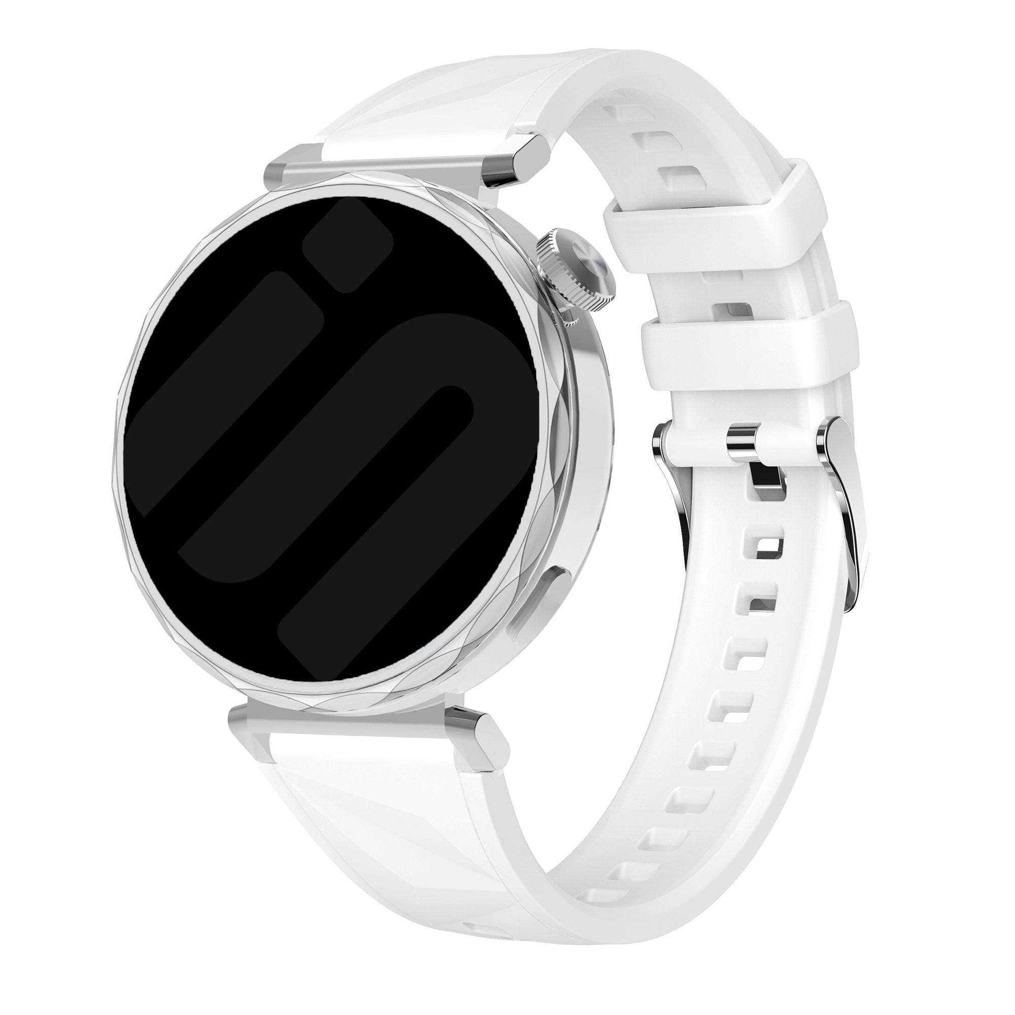 Bracelet silicone premium Huawei Watch GT 5 41mm (blanc)
