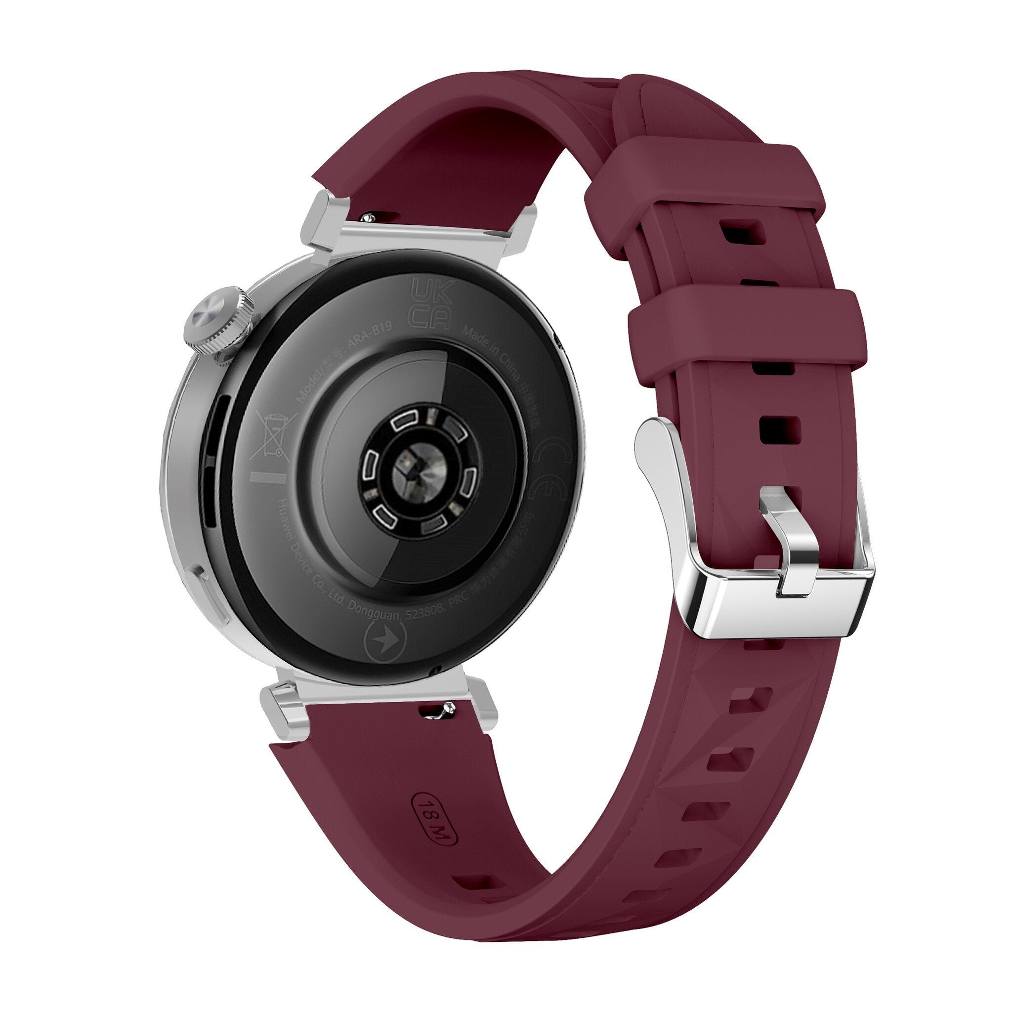 Bracelet silicone Premium Huawei Watch GT 6 - 41mm (bordeaux)