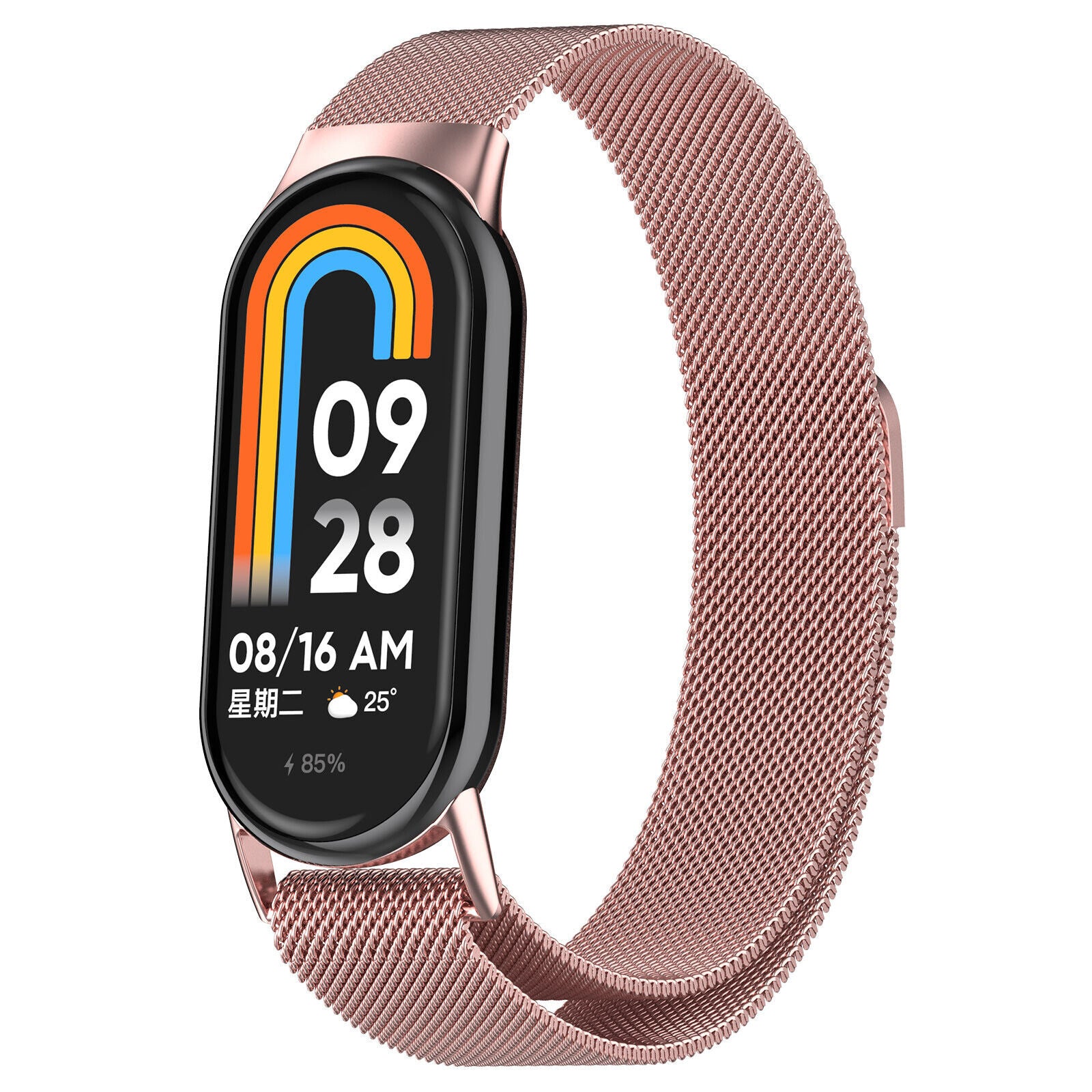 Xiaomi Smart Band 10 Milanese Strap (Pink)
