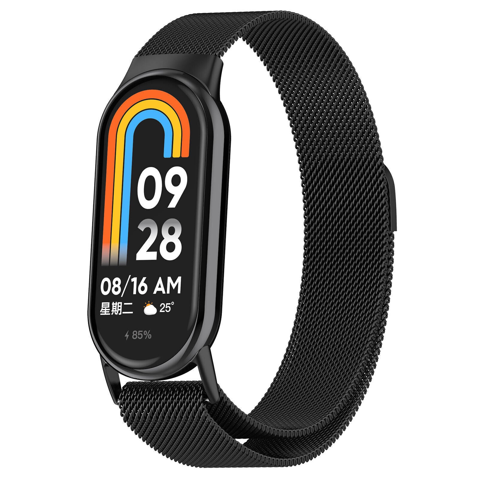 Bracelet milanais Xiaomi Smart Band 10 (noir)