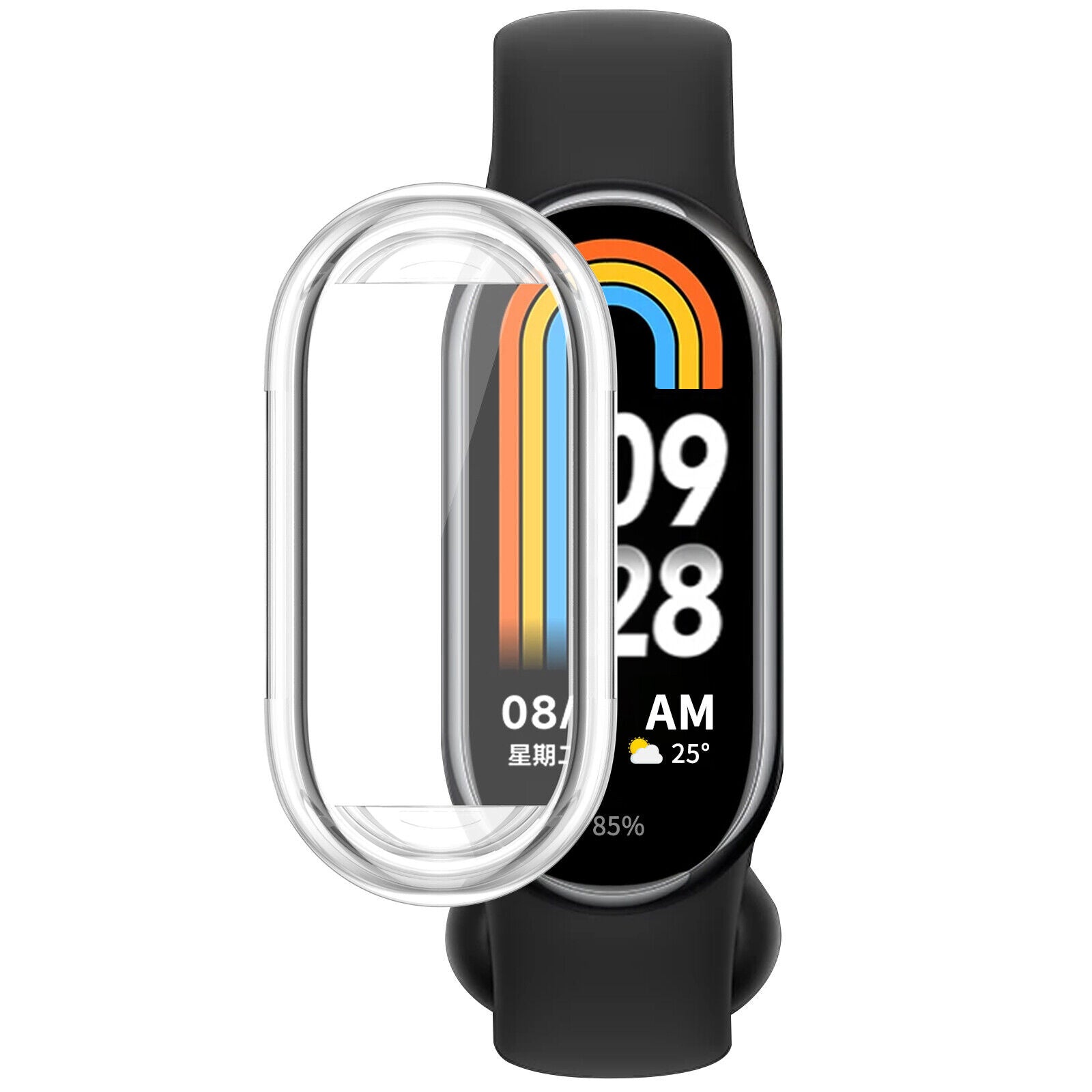 Coque de TPU Xiaomi Smart Band 9 (noir)