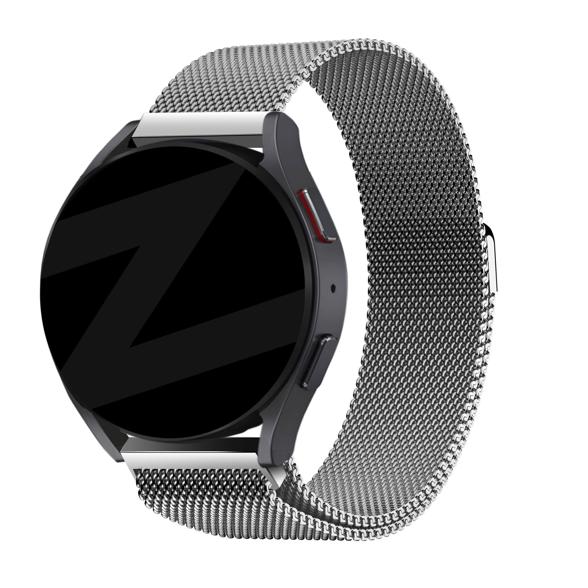 Bandz Garmin Approach S50 Milanese Loop Strap (Silver)