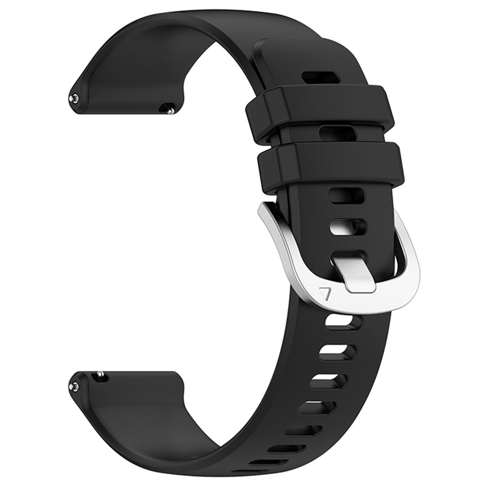 Garmin Vivomove Trend Classic Silicone Strap (Black)
