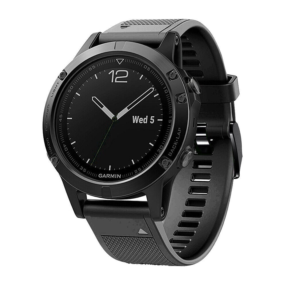 Bracelet silicone Garmin Approach S70 - 47mm (noir)