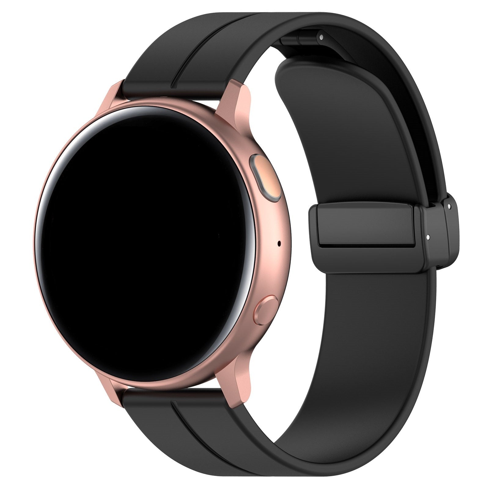 Bracelet silicone avec boucle Amazfit Bip 6 (noir)