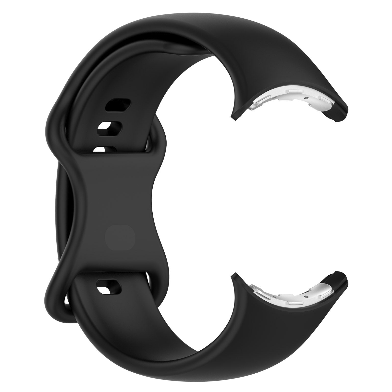 Google Pixel Watch 4 - 41mm Silicone Classic Strap (Black)