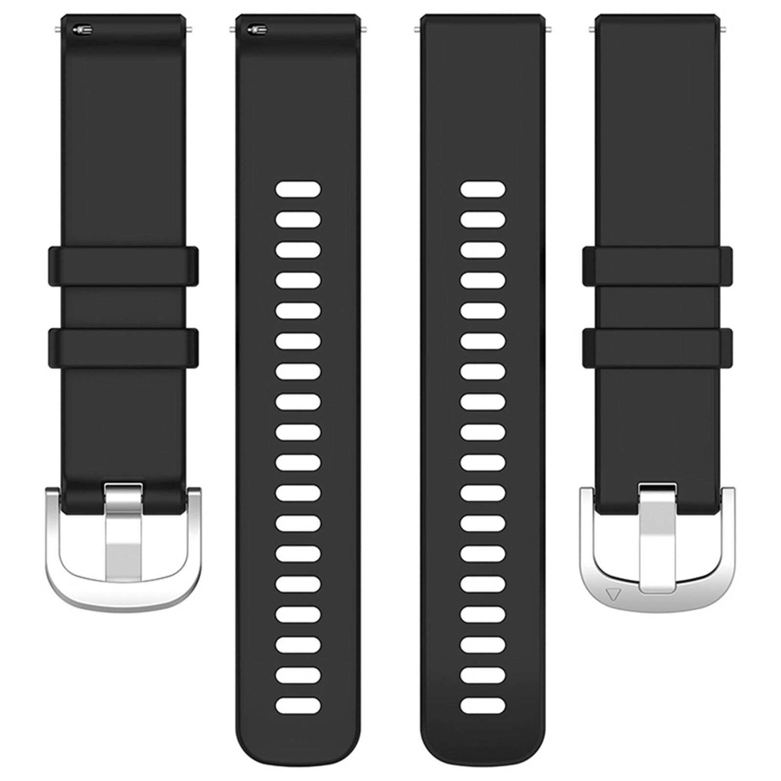 Bracelet silicone classique Garmin Approach S44 (noir)