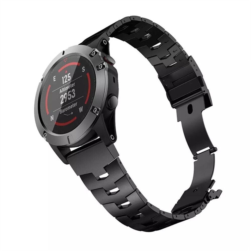 Bracelet titane Garmin Approach S70 - 47mm (noir)