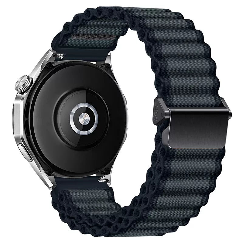 Bracelet nylon Outdoor Samsung Galaxy Watch 4 Classic 42mm (noir)