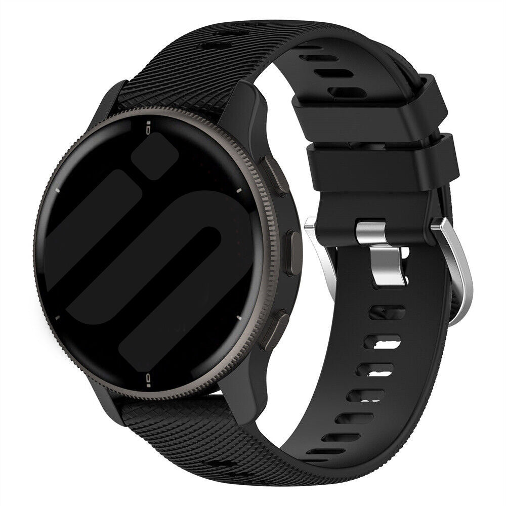 Bracelet silicone Garmin D2 Air X10 (noir)