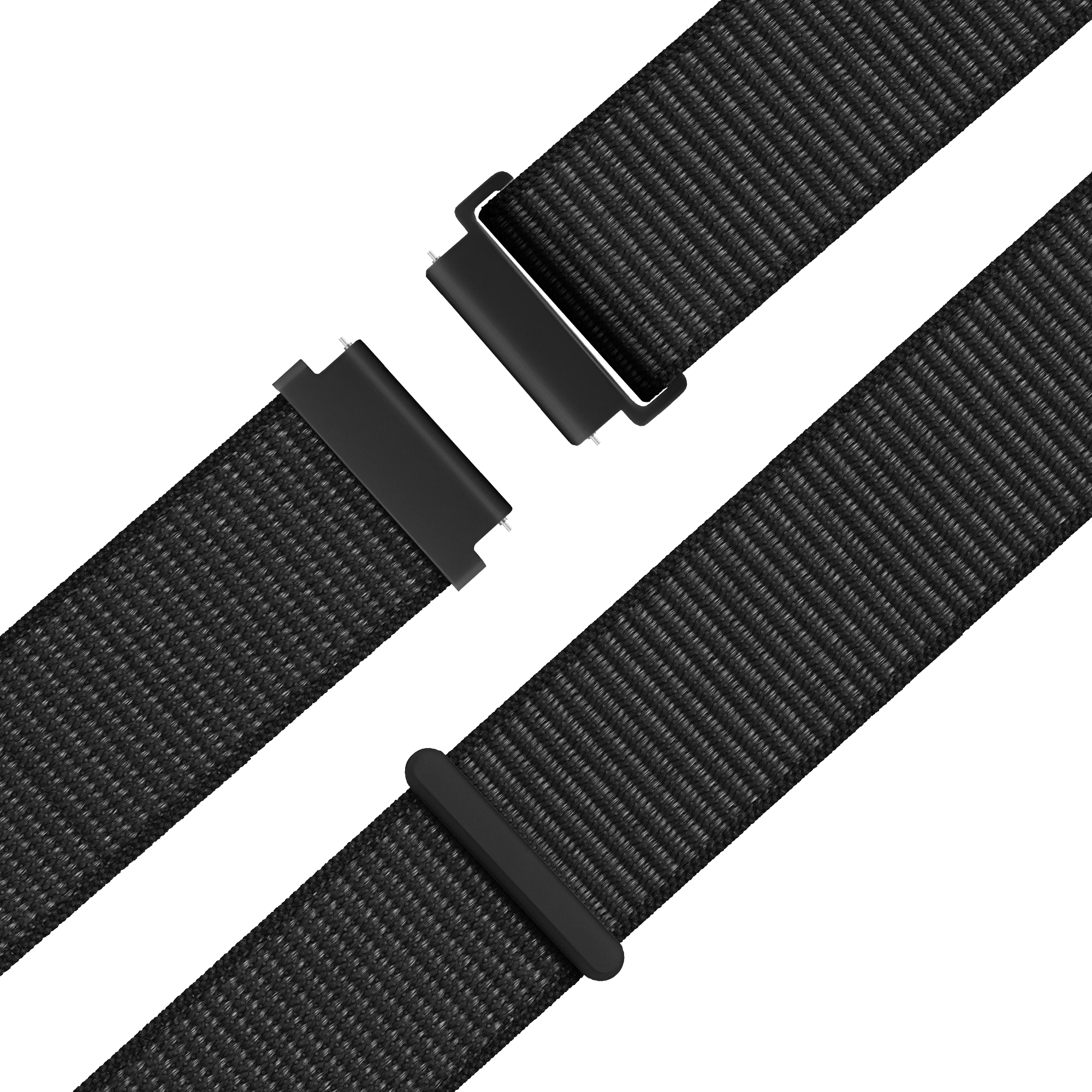 Bandz Bracelet nylon à boucle Garmin D2 Air X15 (noir)
