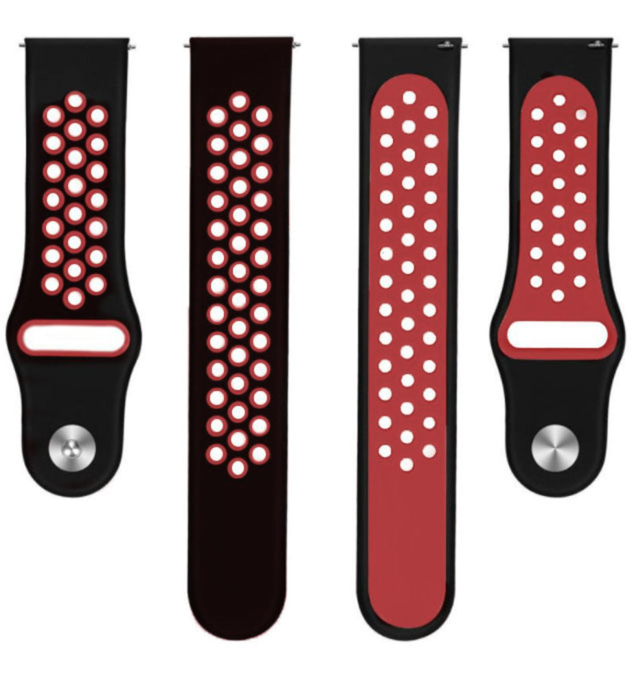 Bracelet sport Coros Pace 4 (noir/rouge)