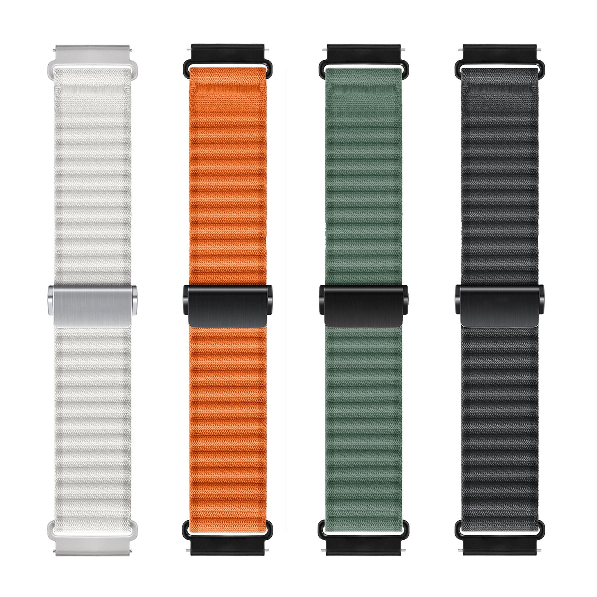 Bracelet nylon Outdoor Amazfit GTS 4 (Mini) (noir)