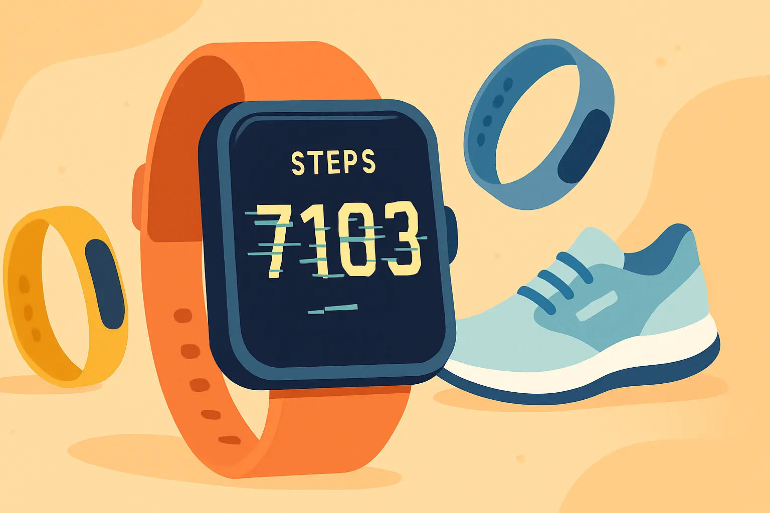 Why is my smartwatch not tracking my steps accurately?