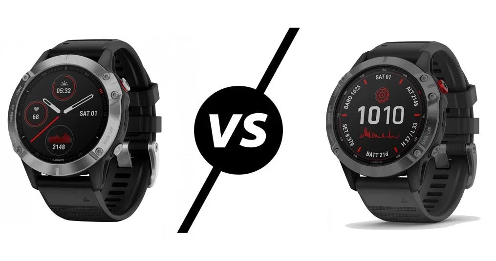 Garmin Fenix 6 vs Fenix 6 Pro
