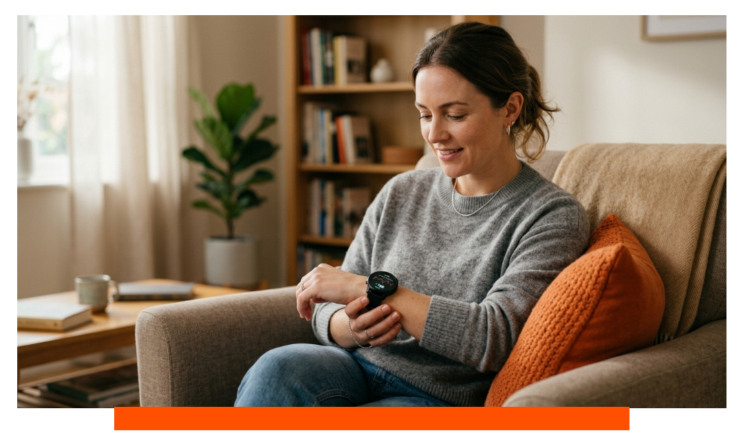 How does a smartwatch measure blood oxygen?