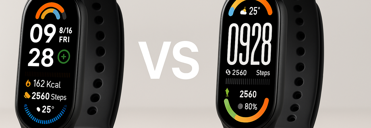 Xiaomi Smart Band 10 vs 9