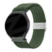 Bandz Bracelet nylon tressé Huawei Watch GT 4 - 46mm (vert olive)