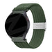 Bandz Xiaomi Watch S3 Woven Nylon Strap (Olive Green)
