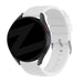 Bandz Bracelet silicone ''Deluxe'' Huawei Watch GT 2 - 46mm (blanc)