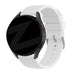 Bandz Bracelet silicone 'Deluxe' Suunto 9 Peak Pro (blanc)