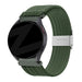Bandz Bracelet nylon tressé Withings Steel HR - 40mm (vert olive)