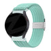 Bandz Garmin Vivoactive 3 Woven Nylon Strap (Turquoise)