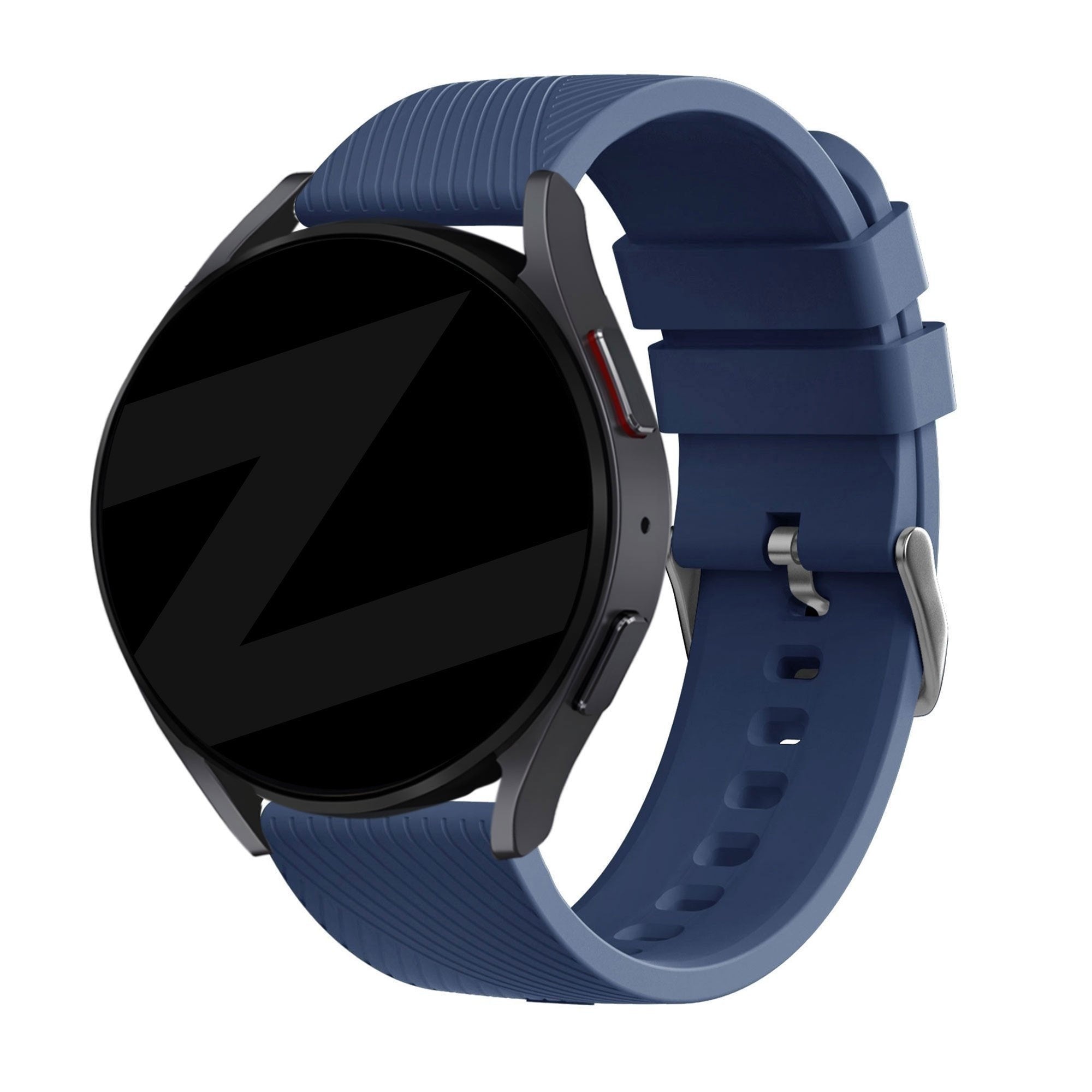 Bandz Bracelet silicone 'Deluxe' Oppo Watch X2 (bleu foncé)
