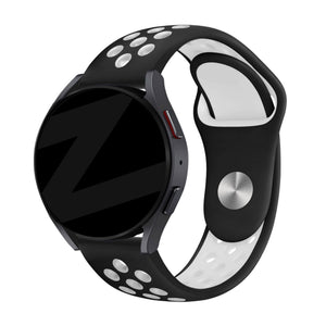 Bandz Bracelet sport 'Deluxe' Coros Apex 2 (noir/blanc)