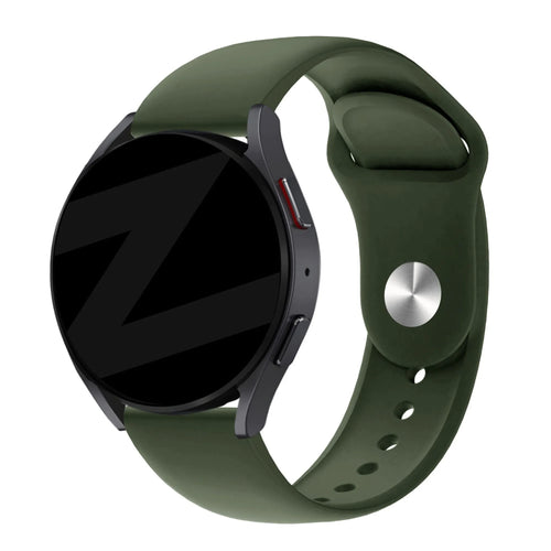 Bandz Suunto Run Sport Strap 'Deluxe' (Olive Green)