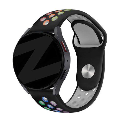 Bandz Bracelet sport 'Deluxe' Levowatch Tiny (noir/multicolore)