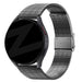 Bandz Bracelet acier réglable Amazfit Active 2 (noir)