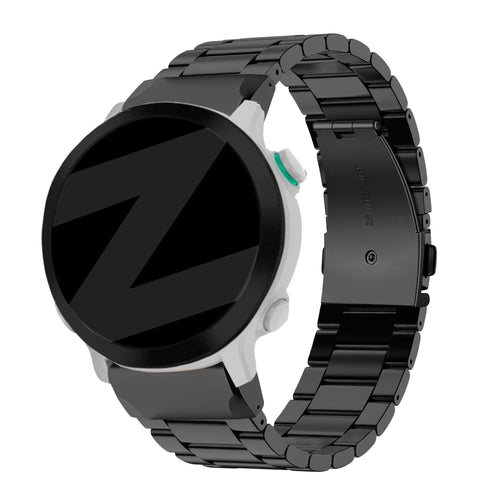 Bandz Garmin Forerunner 745 Steel Strap 'Classic' (Black)