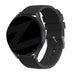 Bandz Amazfit Bip 5 Silicone Strap 'Deluxe' (Black)