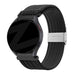 Bandz Bracelet nylon tressé Huawei Watch Ultimate (noir)