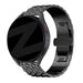 Bandz Bracelet acier 'Dragon' Suunto 9 Peak Pro (noir)