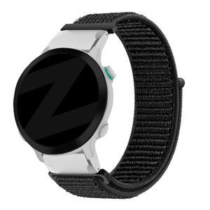 Bandz Bracelet nylon Loop Garmin Forerunner 935 (noir)