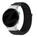 Bandz Bracelet nylon Loop Garmin Forerunner 935 (noir)