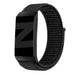 Bandz Bracelet nylon loop Fitbit Charge 3 (noir)